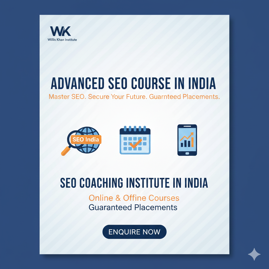 Build Real Career Skills with an Advanced SEO Course in India