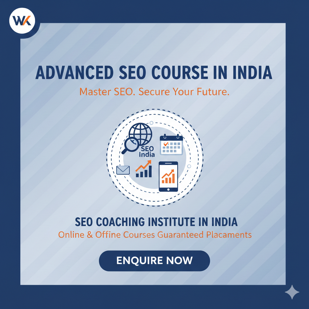 Why Choosing an Advanced SEO Course in India Can Upgrade Your Career